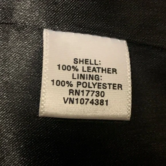 Mossimo Soft Tailored 100% Leather Jacket Moto Baddie Classic Size Small - Picture 5 of 12